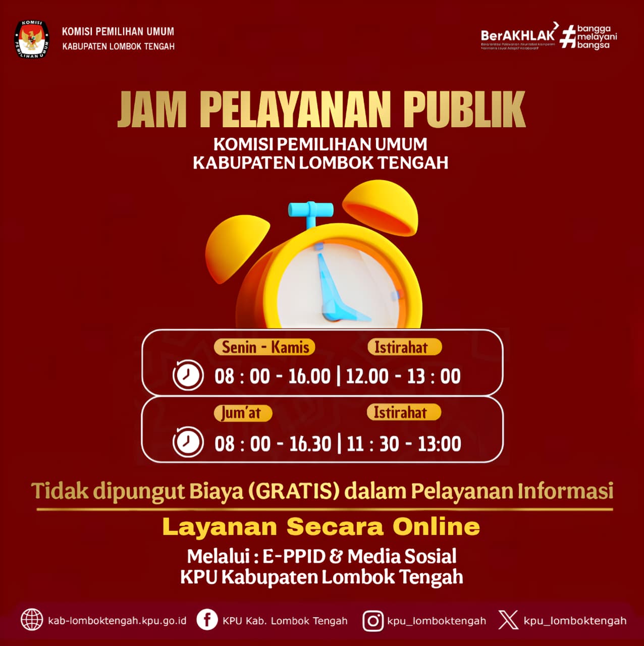 JAM PELAYANAN PUBLIK